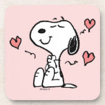 Erdnüsse | Snoopy Hearts Getränkeuntersetzer<br><div class="desc">Karo dieses lustige Design von Peanuts mit Snoopy.</div>