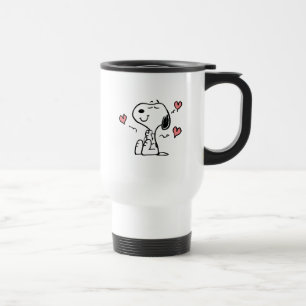 Erdnüsse   Snoopy Hearts Reisebecher