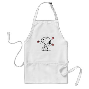 Erdnüsse   Snoopy Hearts Schürze