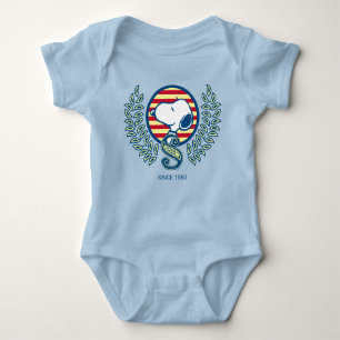 Erdnüsse Snoopy Heraldry Baby Strampler