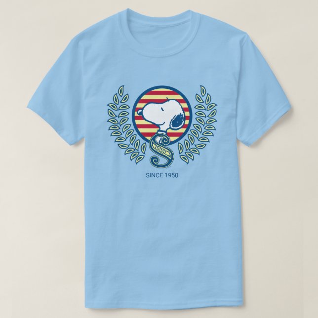 Erdnüsse | Snoopy Heraldry T-Shirt (Design vorne)