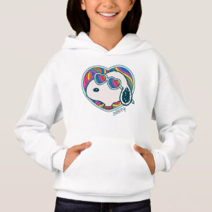 Erdnüsse   Snoopy Herzrasen Hoodie