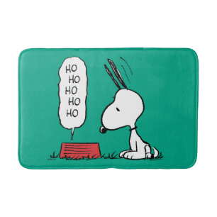 Erdnüsse   Snoopy Ho Ho Ho Food Disc Badematte