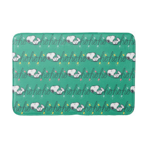 Erdnüsse   Snoopy Ho Ho Ho Weihnachtsmuster Badematte
