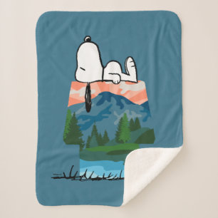Erdnüsse   Snoopy Hund Sonnenuntergang Ansicht Sherpadecke