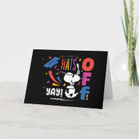 Erdnüsse Snoopy Hut Ab Für Dich Abschluss Gratulie