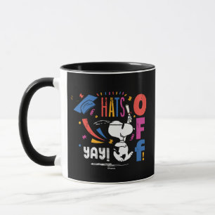 Erdnüsse Snoopy Hut Ab Für Dich Abschluss Gratulie Tasse
