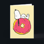 Erdnüsse | Snoopy I Donut Know | Foto hinzufügen Karte<br><div class="desc">Senden Sie diese lustige Peanuts Snoopy-Karte an einen Freund.</div>