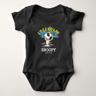 Erdnüsse Snoopy ist legendär Baby Strampler
