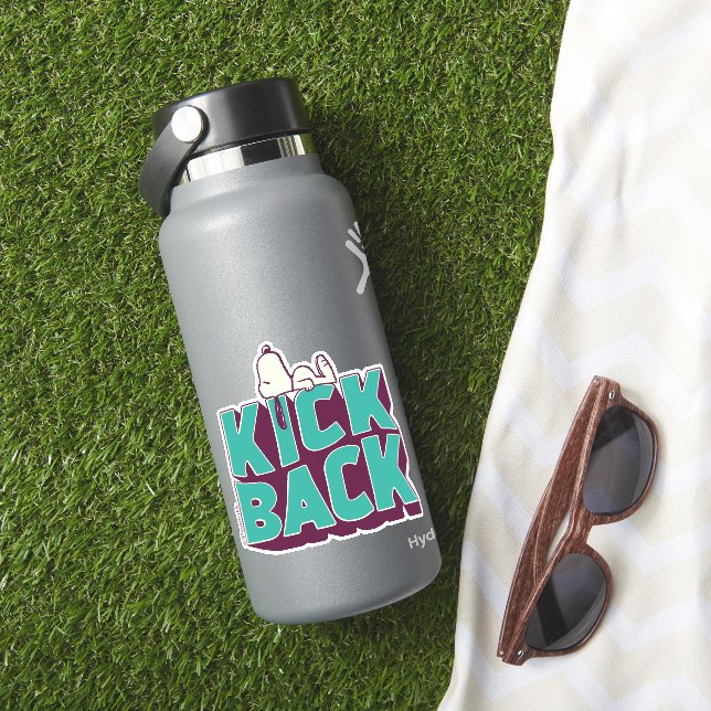 Erdnüsse | Snoopy Kickback Aufkleber (HydroFlask Insitu)