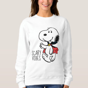 Erdnüsse   Snoopy Lächeln Vampire Sweatshirt