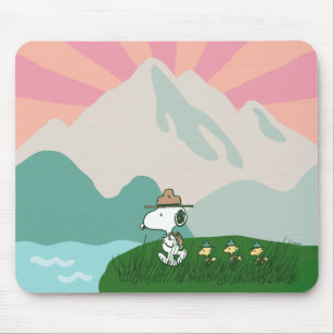 Erdnüsse Snoopy Leader of the Pack Mousepad