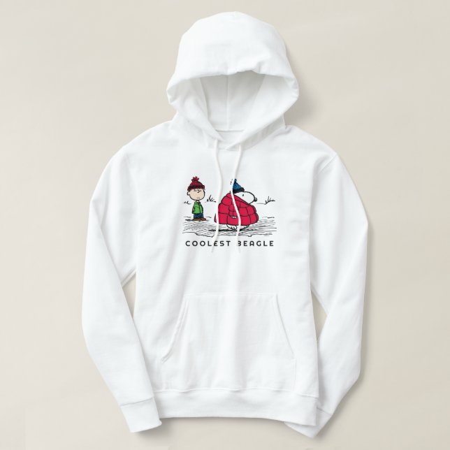 Erdnüsse | Snoopy & Linus Abgefüllte Jacket Hoodie (Design vorne)