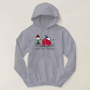 Erdnüsse Snoopy & Linus Abgefüllte Jacket Hoodie