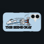 Erdnüsse | Snoopy & Linus iPhone 16 Hülle<br><div class="desc">Karo dieses lustige Design aus Erdnüssen mit Snoopy und Linus.</div>