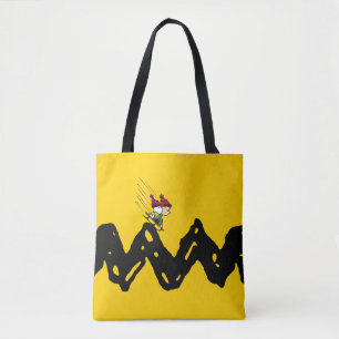 Erdnüsse   Snoopy & Linus Schlittenfahrt Tasche