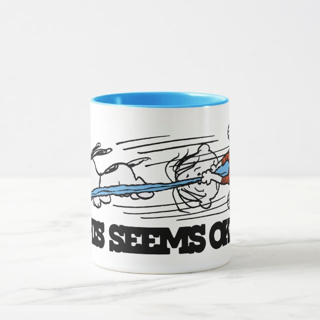 Erdnüsse | Snoopy & Linus Tasse (Zentrum)
