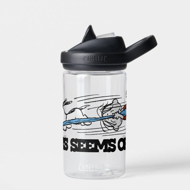 Erdnüsse | Snoopy & Linus Trinkflasche (Links)