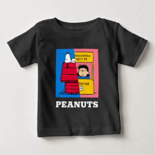 Erdnüsse Snoopy & Lucy Half & Half Baby T-shirt