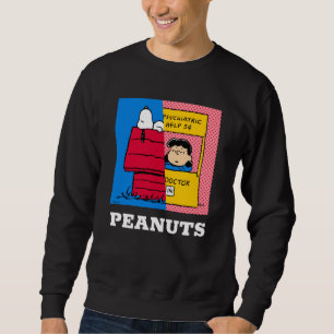 Erdnüsse Snoopy & Lucy Half & Half Sweatshirt