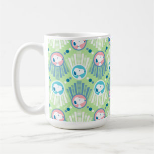 Erdnüsse Snoopy Mint Green Deko Dreams Pattern Kaffeetasse