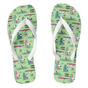 Erdnüsse   Snoopy Ocean High Tide Muster Flip Flops