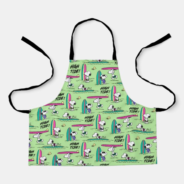 Erdnüsse | Snoopy Ocean High Tide Muster Schürze (Vorderseite)