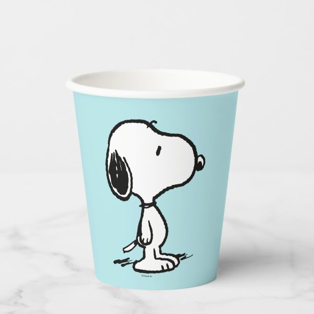 Erdnüsse | Snoopy Pappbecher (Vorderseite)