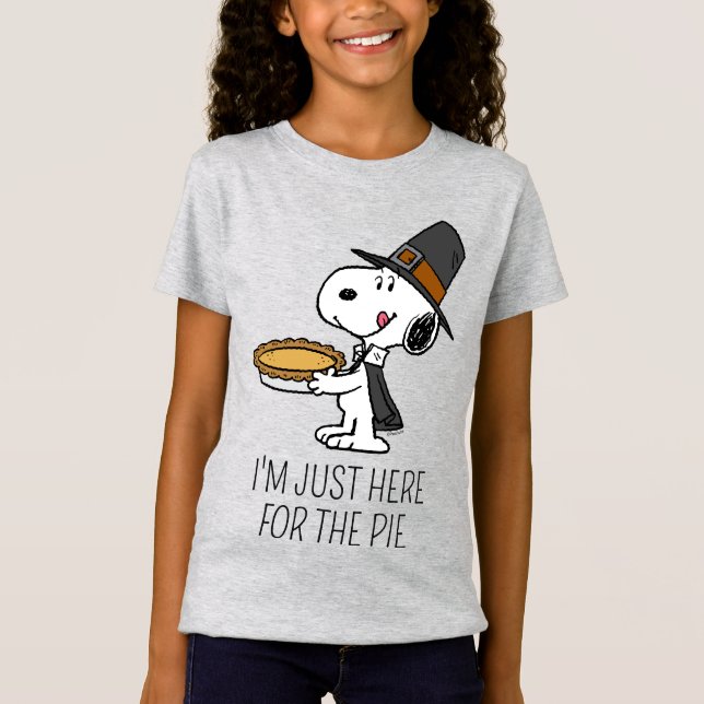 Erdnüsse | Snoopy Pilgrim T-Shirt (Vorderseite)