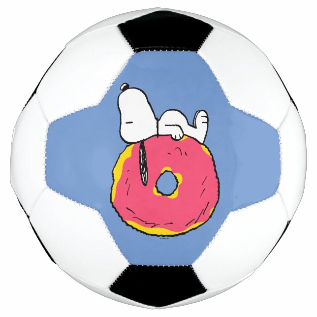 Erdnüsse | Snoopy Pink Donut Fußball (Vorderseite)