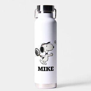 Erdnüsse Snoopy Plays Tennis Trinkflasche