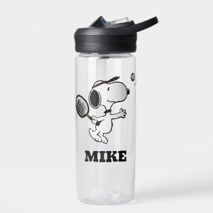 Erdnüsse Snoopy Plays Tennis Trinkflasche