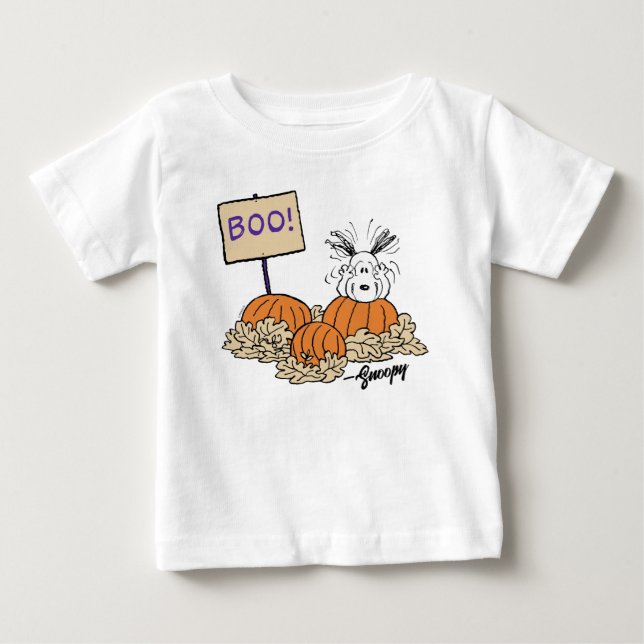 Erdnüsse | Snoopy Pumpkin Patch Boo! Baby T-shirt (Vorderseite)