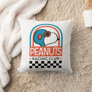 Erdnüsse Snoopy Racing Club Kissen