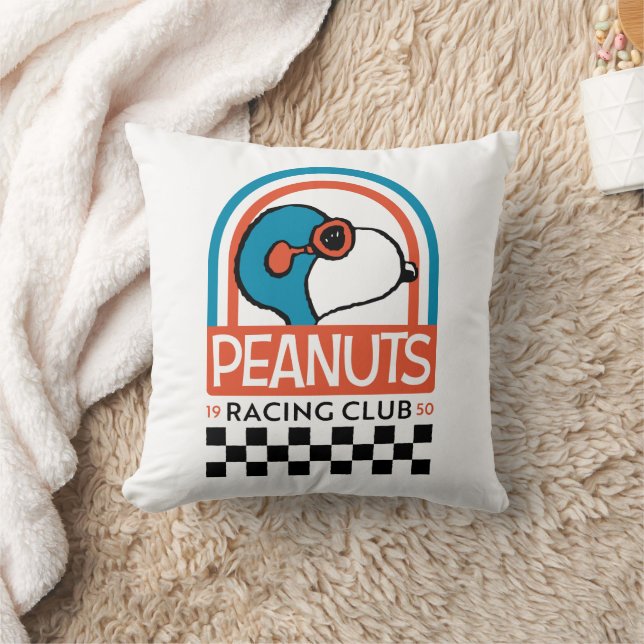 Erdnüsse | Snoopy Racing Club Kissen (Decke)