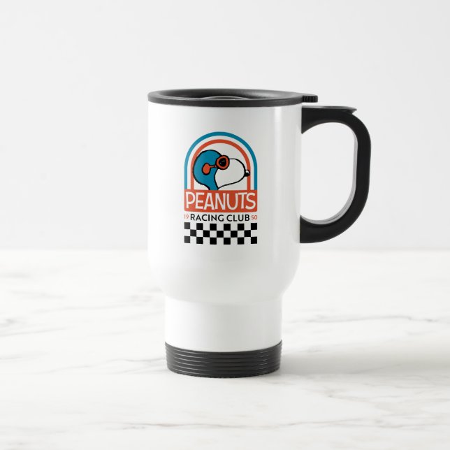 Erdnüsse | Snoopy Racing Club Reisebecher (Rechts)