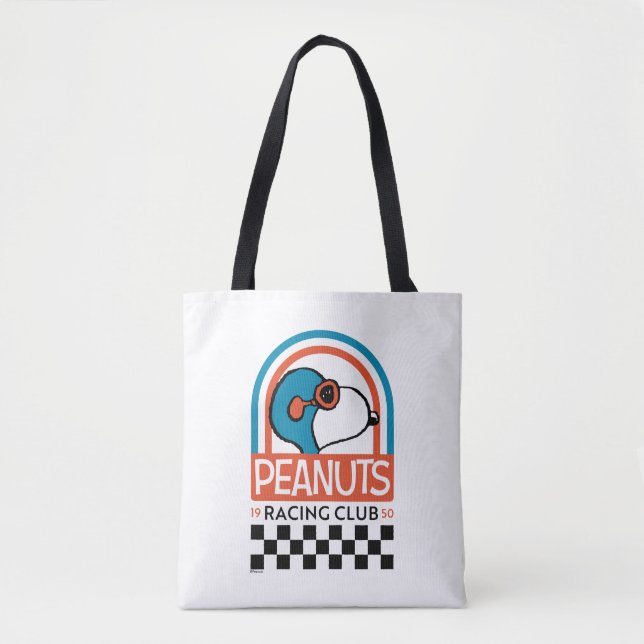 Erdnüsse | Snoopy Racing Club Tasche (Vorderseite)