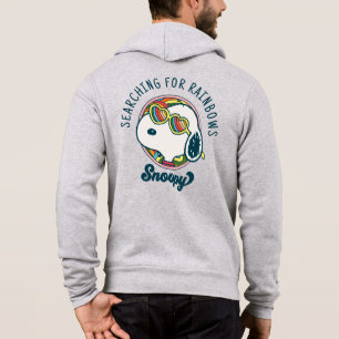 Erdnüsse   Snoopy Rainbow Heart Sonnenbrille Hoodie