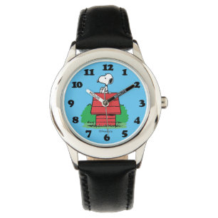 Erdnüsse   Snoopy Reston Doghouse Armbanduhr