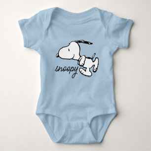 Erdnüsse   Snoopy Run Baby Strampler