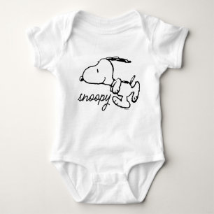 Erdnüsse   Snoopy Run Baby Strampler