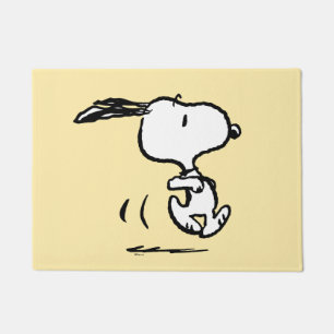 Erdnüsse   Snoopy Running Fußmatte