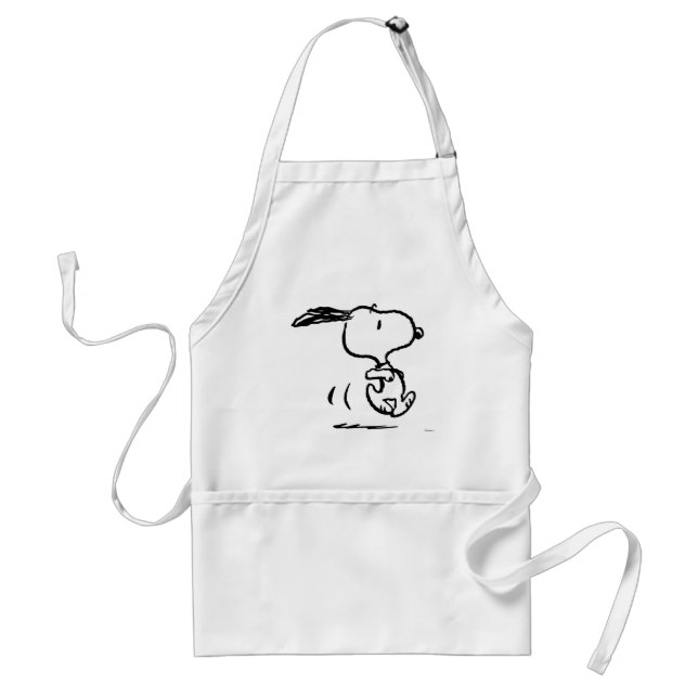 Erdnüsse | Snoopy Running Schürze (Vorne)
