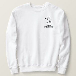 Erdnüsse   Snoopy Running Sweatshirt