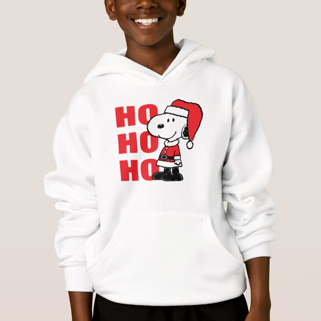Erdnüsse | Snoopy Santa Claus Hoodie (Vorderseite)