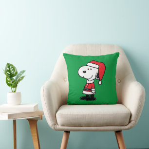 Erdnüsse   Snoopy Santa Claus Kissen