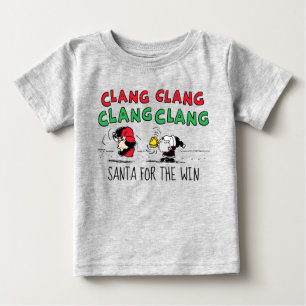 Erdnüsse   Snoopy Santa Claus & Lucy Baby T-shirt