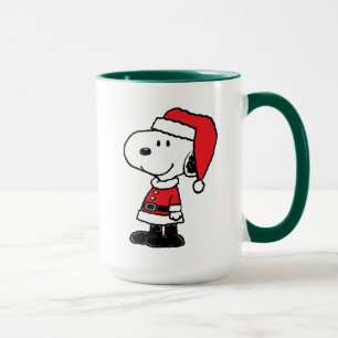 Erdnüsse   Snoopy Santa Claus Tasse