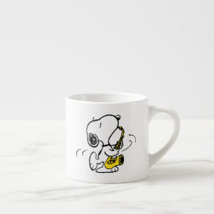Erdnüsse Snoopy Saxophone Player Espressotasse