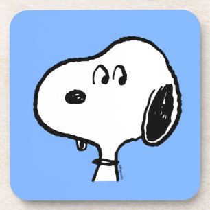 Erdnüsse Snoopy sieht aus Getränkeuntersetzer